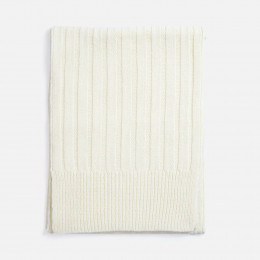 Шарф Bellish, белый (ванильный)