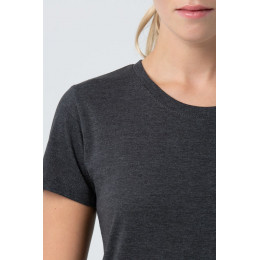 Футболка женская Regent Fit Women, черный меланж