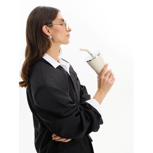 Термостакан Sapporo без логотипа, белый