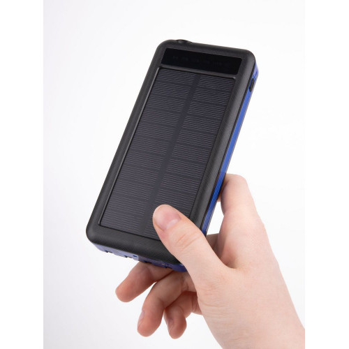 Аккумулятор с беспроводной зарядкой Holiday Maker Wireless, 10000 мАч, синий