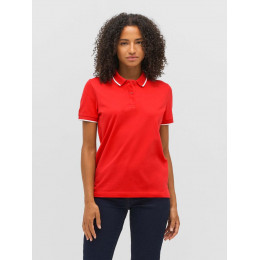 Рубашка поло унисекс Palermo, черная с белым