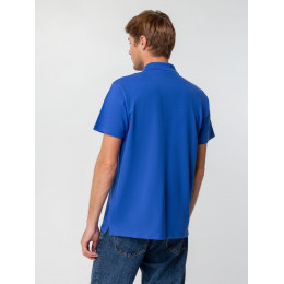 Рубашка поло мужская Spring 210, ярко-синяя (royal)