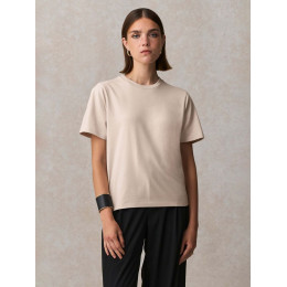 Футболка женская Legend Women, бежевая (льняная)