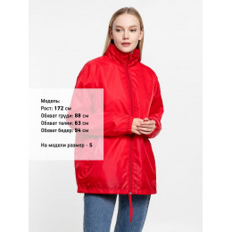 Ветровка унисекс Shift, красная