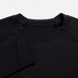 Свитшот унисекс Avenu, черный