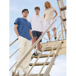 Рубашка поло женская Pacific Women, синяя (джинс)