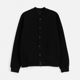 Бомбер унисекс AtmosWear, черный