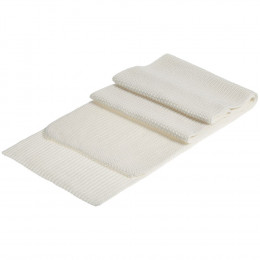 Шарф Nordkyn, белый (молочный)