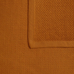 Плед Ornato, оранжевый (светлое золото)