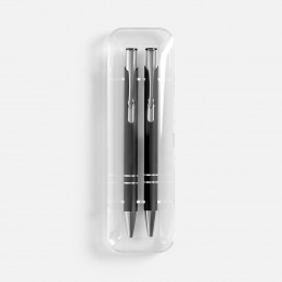 Набор из 2 ручек Keskus Soft Touch, черный