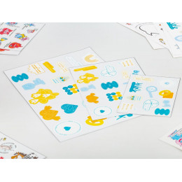 Наклейки UV-DTF Stiker Pack на заказ, L