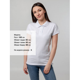 Рубашка поло женская Virma Premium Lady, белая