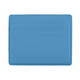 Чехол Simply для 6 карт с отделением для денег, голубой, PU