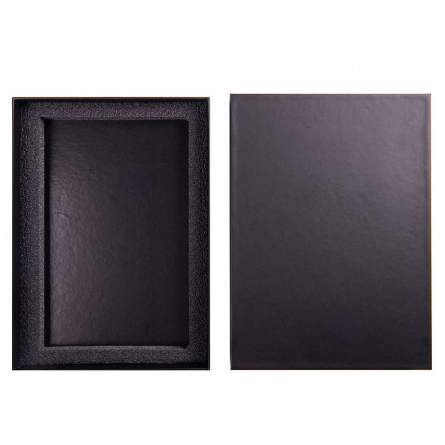 Коробка подарочная с ложементом для ежедневника размером 13*21 см