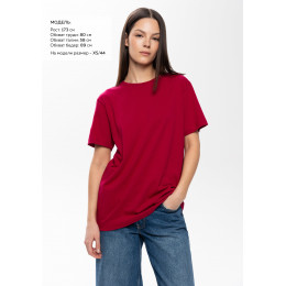 Футболка унисекс без бокового шва STAN хлопок 160, 02