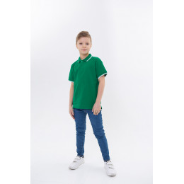 Рубашка поло детская STAN с окантовкой хлопок/полиэстер 185, 04TJ