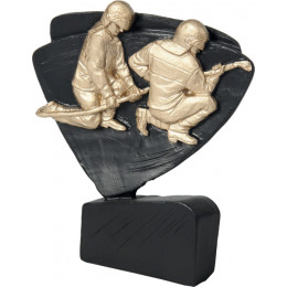 Фигурка литая Пожарный 11см RFEL5024/BK/G