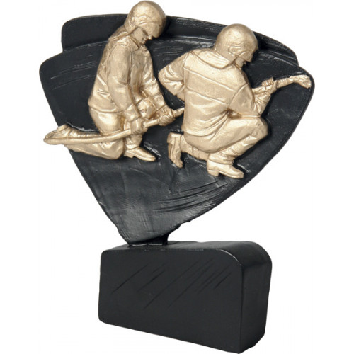 Фигурка литая Пожарный 11см RFEL5024/BK/G