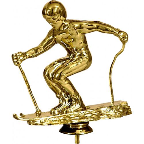 Фигурка пластиковая Лыжи F35/G 13см (B338/G)