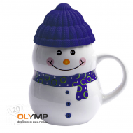 Кружка SNOWMAN с крышкой